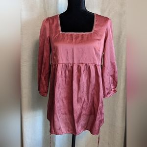 Vintage rose peasant blouse by Sonoma size medium